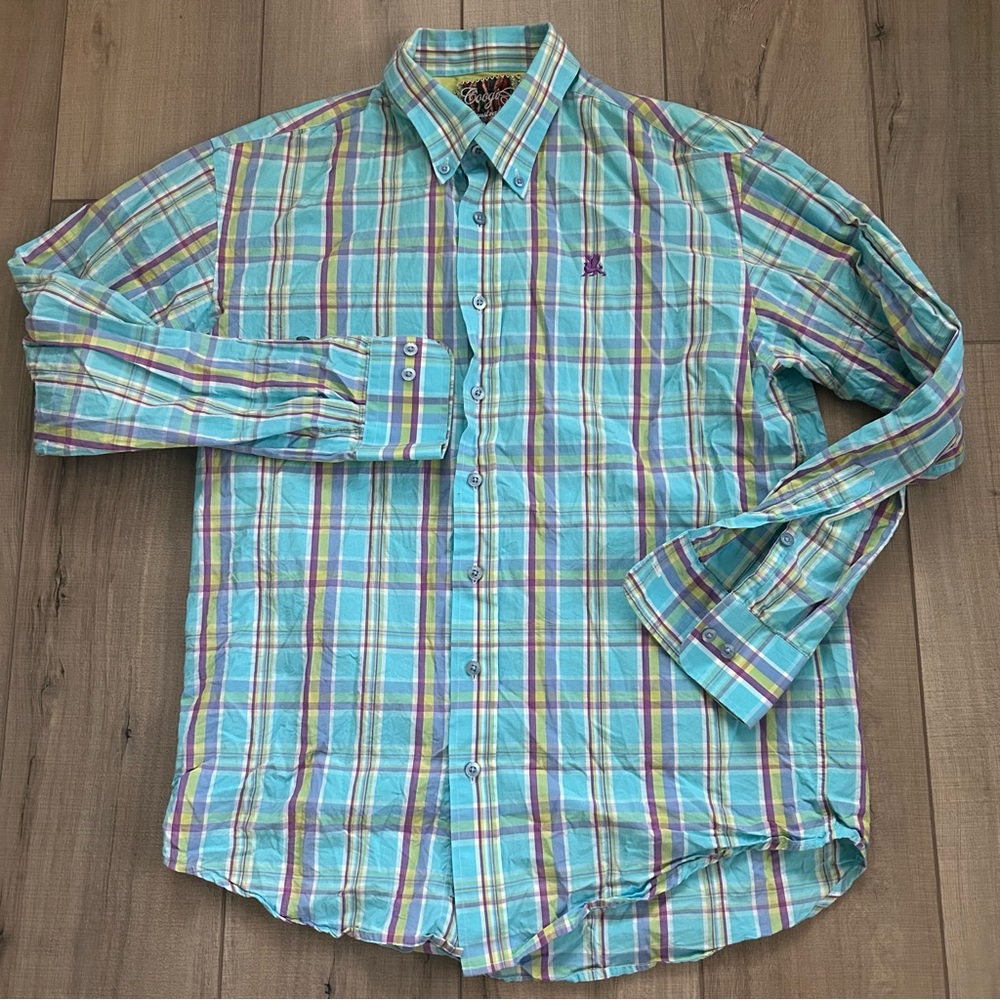 Coogi Australia Long Sleeve Button Down sz Large